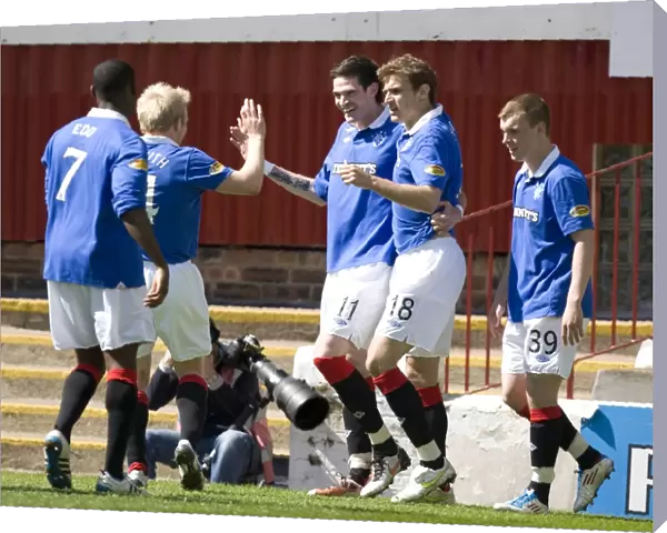 Rangers Kyle Lafferty's Five-Goal Blitz: Motherwell 0-5 Rangers (Clydesdale Bank Scottish Premier League)