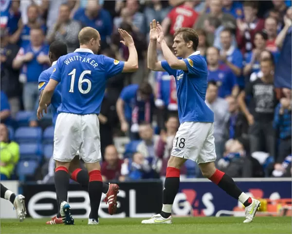 Rangers Jelavic Scores Stunning 4-0 Goal Against Heart of Midlothian in Scottish Premier League