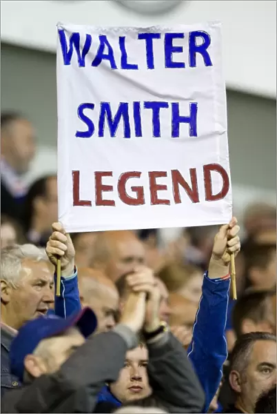 Walter Smith Tribute: Rangers 2-0 Victory Over Dundee United at Ibrox Stadium - Fans Honor Legendary Manager with Banners