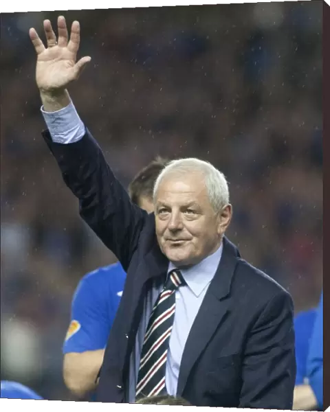 Walter Smith's Farewell: A 2-0 Victory with Rangers FC against Dundee United at Ibrox Stadium (Scottish Premier League)