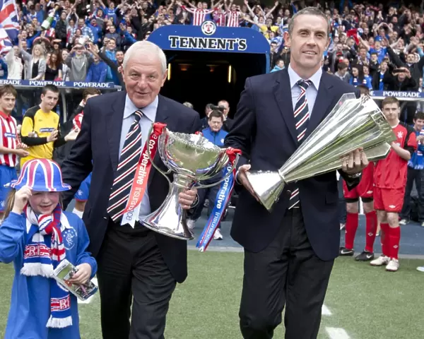 Rangers Football Club: Champions League Bound - Smith and Weir's Triumphant Return: Securing the SPL Title (2010-11) vs Kilmarnock