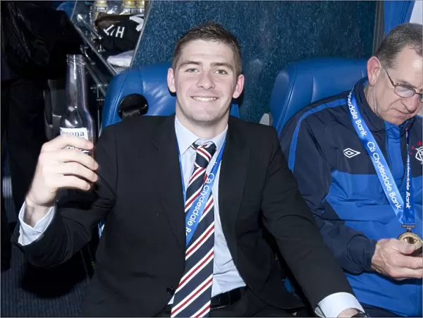 Rangers Football Club: Kyle Hutton's Journey to SPL Victory - Champions En Route to Ibrox (vs Kilmarnock)