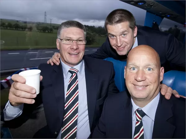 Champions on the Move: Stewart, Owen, and McDowall Heading to Ibrox for Kilmarnock Clash (Rangers, 2010-11)