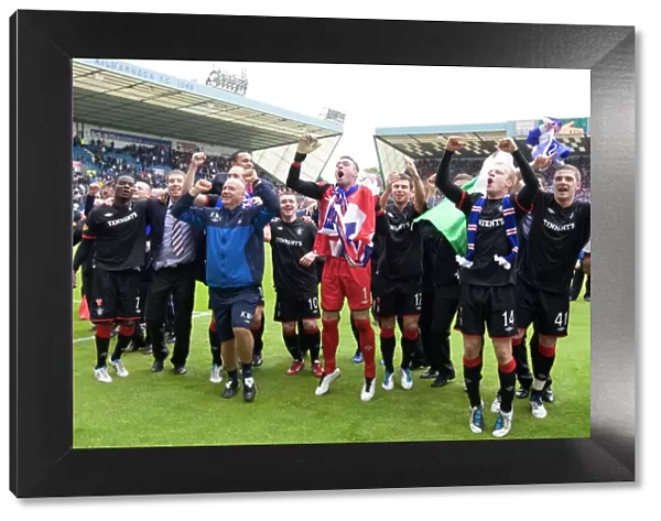 Rangers Football Club: Unforgettable Double Triumph - Champions League & SPL Title (2010-11) - Euphoria at Rugby Park