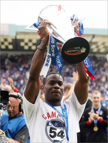 Rangers Football Club: Maurice Edu's Championship Celebration at Rugby Park - Rangers Glory in SPL 2010-11