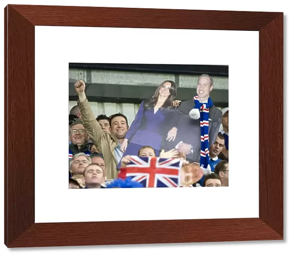 Rangers Football Club: A Royal Champions League Triumph at Rugby Park (2010-11) - Kate and William Amidst Jubilant Fans