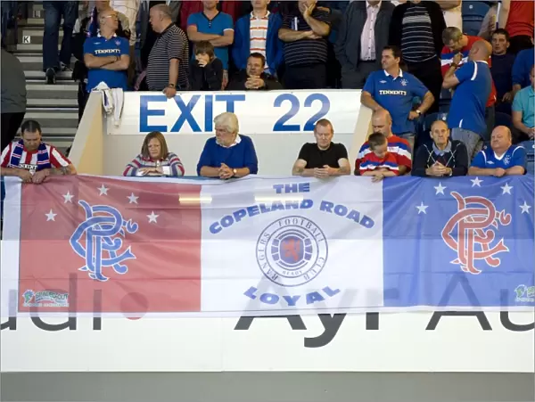 Ibrox Showdown: Rangers Fans United - A Sea of Passion (1-1) Against Hearts