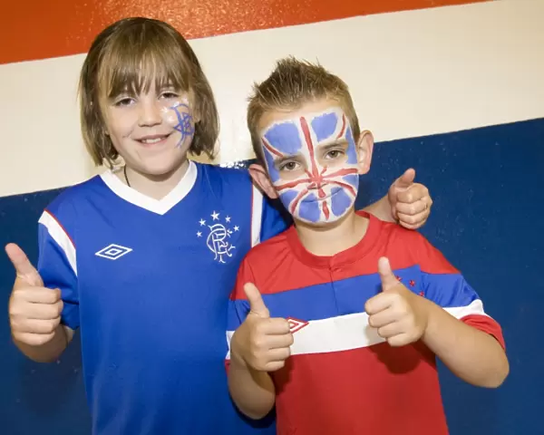 Family Fun at Ibrox: Thrilling 1-1 Draw between Rangers and Heart of Midlothian, Clydesdale Bank Scottish Premier League