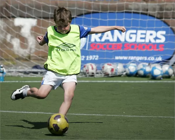 Rangers Soccer School at Ibrox Complex, July 11: Training the Next Generation