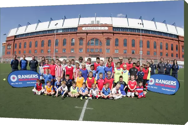 Rangers Soccer Schools at Ibrox Complex on July 11