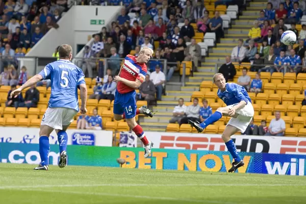 Rangers Steven Naismith Scores Thrilling Header: St Johnstone 0-2 Rangers, Clydesdale Bank Scottish Premier League (McDiarmid Park)