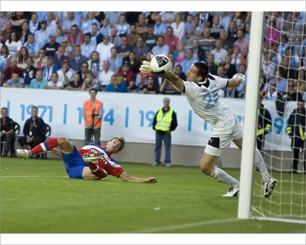 Soccer - UEFA Champions League - Third Qualifying Round - Second Leg - Malmo FF v Rangers - Swedbank Stadium