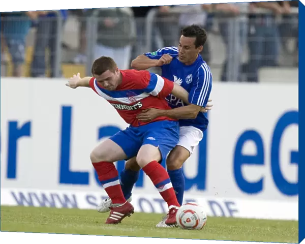 John Fleck vs. Florian Ruter: A Clash in Pre-Season Friendly - Rangers 0-1 Sportfreunde Lotte