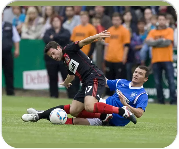 Rangers vs. Bayer Leverkusen: Lee McCulloch vs. Gonzalo Castro - Pre-Season Friendly at Takko Stadium (2-0 in favor of Bayer Leverkusen)