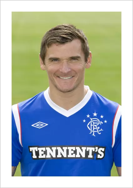 Rangers Football Club: Murray Park - Star Player Lee McCulloch (2011-12) Soccer Headshot