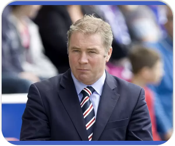 Ally McCoist Witnesses Rangers 2-0 Advantage over Inverness Caledonian Thistle in Scottish Premier League