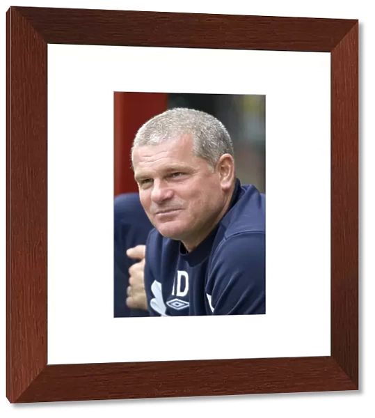 Ian Durrant and Rangers Celebrate 3-0 Victory Over Motherwell in the Scottish Premier League