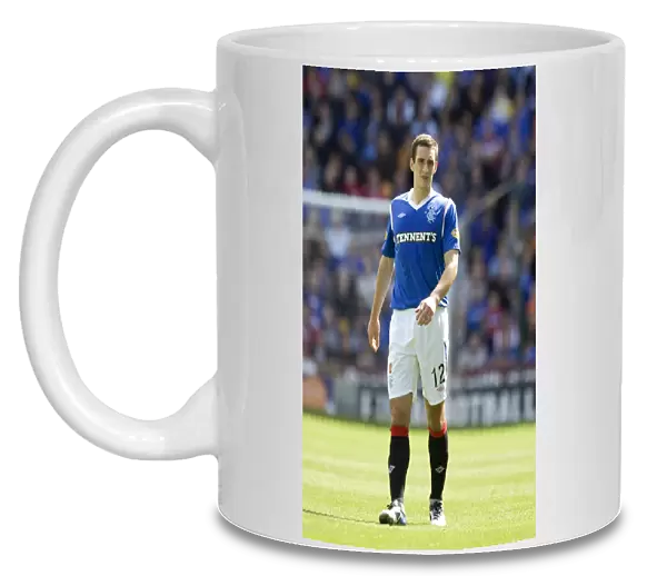 Rangers Lee Wallace Celebrates Historic 3-0 Victory Over Motherwell in Scottish Premier League