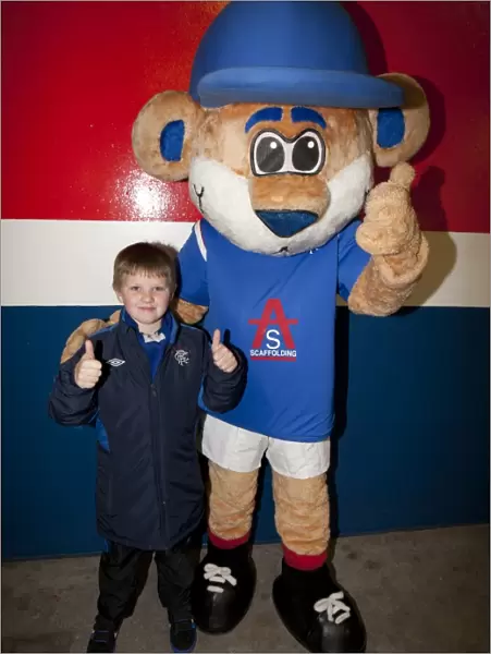 Excited Rangers Fans Celebrate Glory Nights: Rangers 2-0 Aberdeen at Ibrox