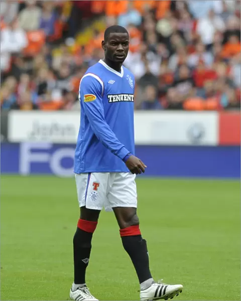 Maurice Edu Scores the Winning Goal for Rangers against Dundee United in the Scottish Premier League at Tannadice Stadium