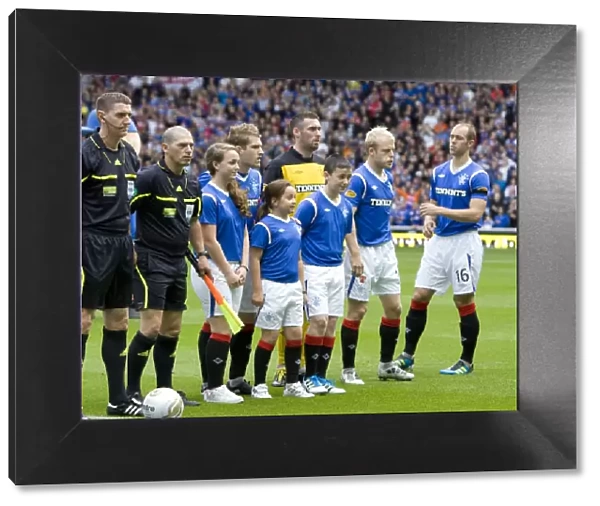 Rangers 4-2 Celtic: Thrilling Ibrox Victory - Mascots Celebrate Clydesdale Bank Scottish Premier League Triumph
