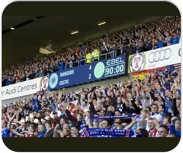 Exciting 4-2 Victory for Rangers over Celtic at Ibrox Stadium in the Scottish Premier League