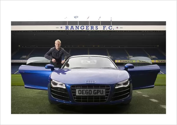 Steven Naismith's Thrilling Test Drive of the New Audi R8 at Ibrox Stadium