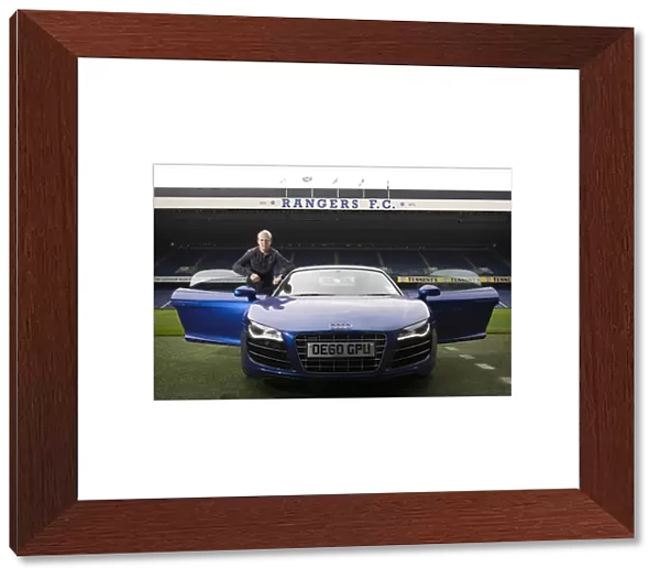 Steven Naismith's Thrilling Test Drive of the New Audi R8 at Ibrox Stadium