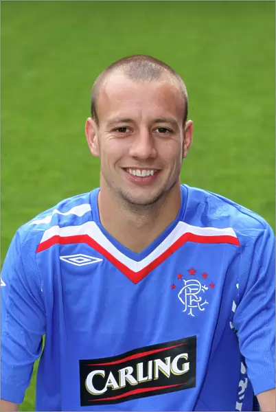 Rangers Football Club: Alan Hutton - Intense Focus and Readiness (Headshot Collection)