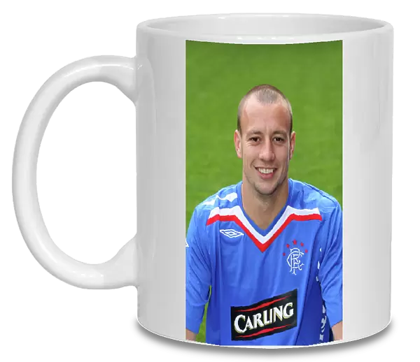 Rangers Football Club: Alan Hutton - Intense Focus and Readiness (Headshot Collection)