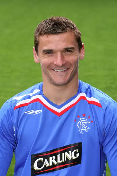 Rangers Football Club: Lee McCulloch and the First Team - Headshots at Ibrox
