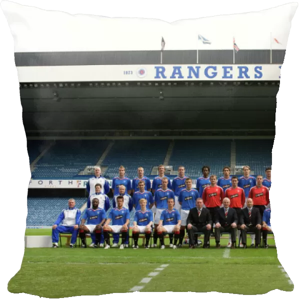 Rangers FC Team Photo 2007  /  08