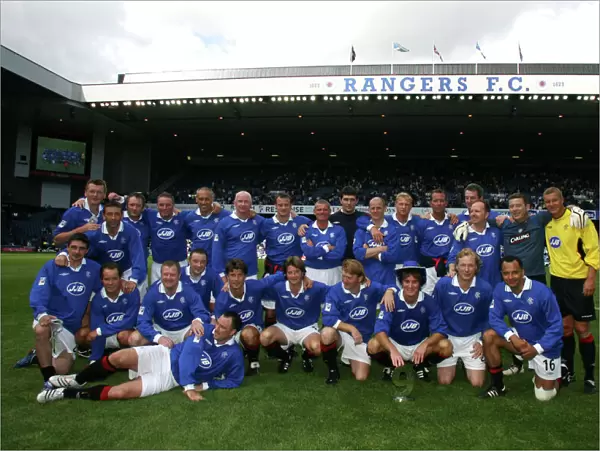 Celebrating Nine in a Row: Rangers vs Scottish League Select - The Anniversary Match at Ibrox: A Tribute to the Legendary 9-in-a-Row Team