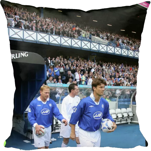 Celebrating Rangers Historic Nine-in-a-Row: A Special Anniversary Match at Ibrox - Jorg Albertz and Brian Laudrup vs Scottish League Select