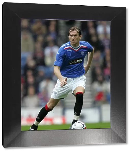 Rangers Sasa Papac: Exulting in a 7-2 Victory Over Falkirk at Ibrox
