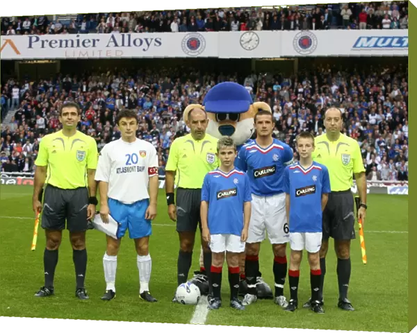 Rangers 2-0 FK Zeta: A Sea of Passionate Fans - Champions League Qualifier 2nd Round at Ibrox