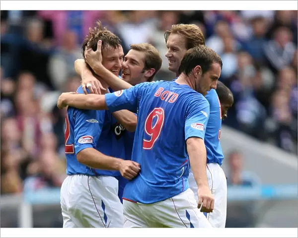 Andy Webster's Dominant Performance: Rangers 4-0 Gretna (Clydesdale Bank Premier League)