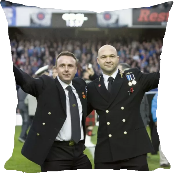 Rangers Football Club: A Heroes Tribute - Remembrance Day Honors Armed Forces and Erskine Veterans at Ibrox