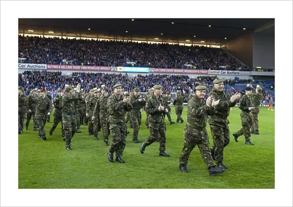 Rangers Football Club: A Remembrance Day Tribute - Honoring Heroes at Ibrox Stadium (3-1 vs Dundee United)