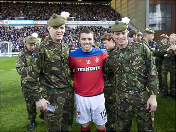 Honoring Heroes: A Remembrance Day Tribute at Ibrox Stadium - Rangers Football Club Honors Armed Services Personnel and Erskine Veterans