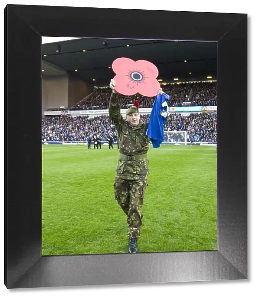 Rangers Football Club: A Remembrance Day Tribute - Honoring Heroes with 300 Armed Services Personnel and Erskine Veterans