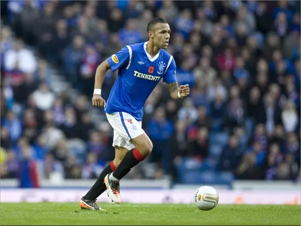Rangers Kyle Bartley Celebrates Glory: 3-1 Victory Over Dundee United at Ibrox