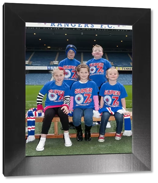 Rangers Youngsters of Super7s Scheme Unite Before October 2011 Match Against St. Mirren