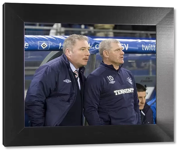 McCoist and Durrant Lead Rangers in Hamburg: A 2-1 Loss at Imtech Arena