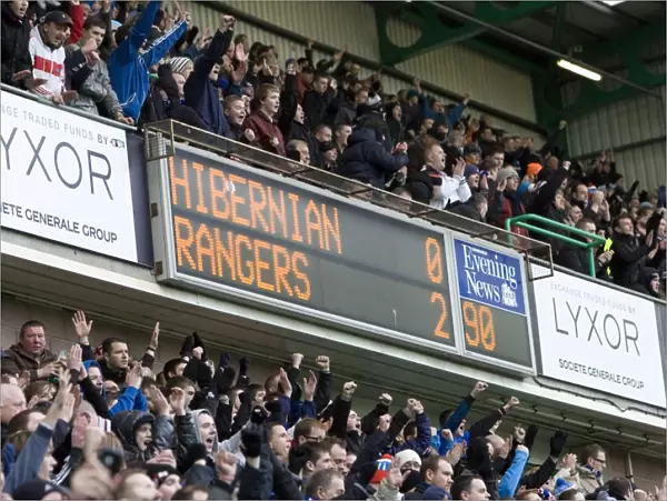 Rangers Triumph: A Glorious 2-0 Victory Over Hibernian in the Scottish Premier League