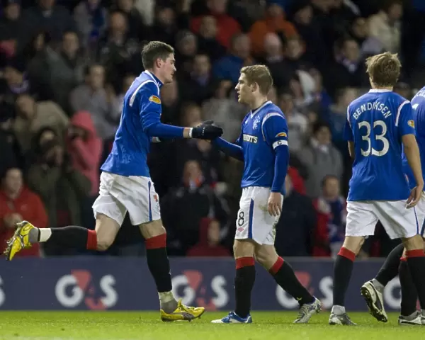 Rangers: Lafferty and Davis Celebrate Dramatic 2-1 Win Over Inverness Caley Thistle at Ibrox Stadium
