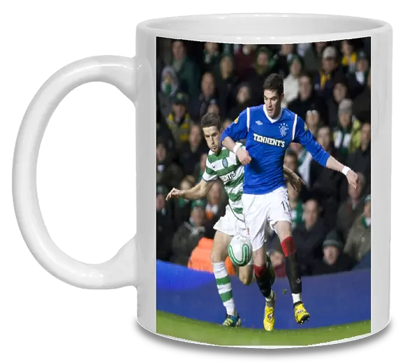 Pivotal Clash: Kyle Lafferty vs. Adam Matthews - A Turning Point in Rangers vs. Celtic (1-0) Clydesdale Bank Scottish Premier League