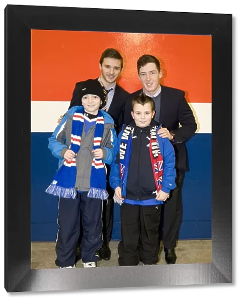 Family Fun at Ibrox: Celebrating Rangers Triumphant 3-0 Win Over Motherwell (Clydesdale Bank Scottish Premier League)
