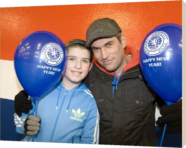 Family Fun at Ibrox: Rangers 3-0 Win Over Motherwell (Clydesdale Bank Scottish Premier League) - Broomloan Stand