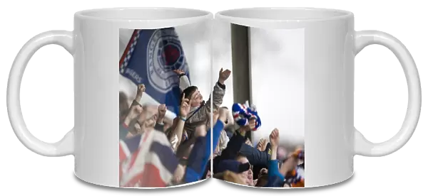 Young Rangers Fan's Euphoric Moment Amidst Rangers 4-0 Scottish Cup Victory: Crowd Surfing Amidst the Jubilant Crowd (Arbroath 0-4 Rangers)